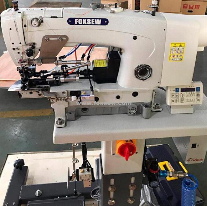 Automatic Lockstitch Hemming On Trousers Bottoms And Sleeves Machine ...