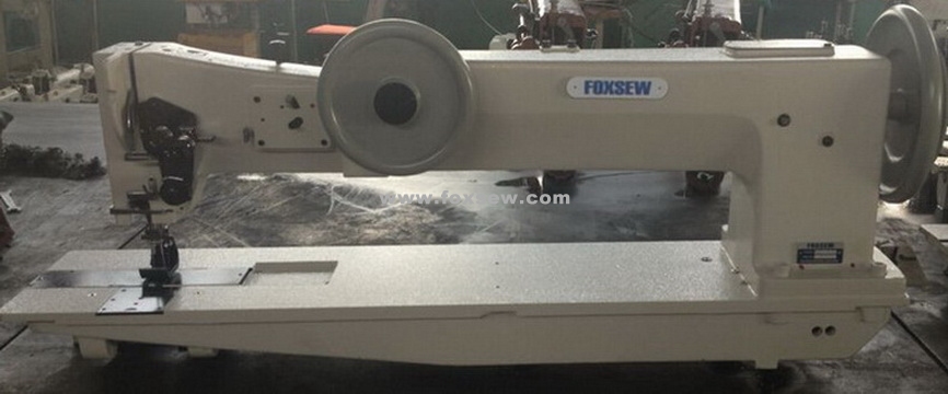 Long Arm Extra Heavy Duty Compound Feed Lockstitch Sewing Machine - FOXSEW