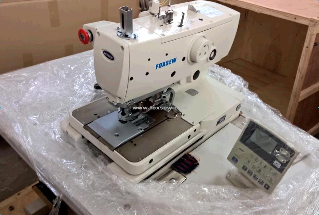 Computerized Electronic Eyelet Button hole Sewing Machine FOXSEW