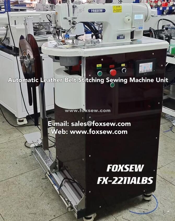 Automatic Leather Belt Sewing Machine Automatic Sewing Machine Unit