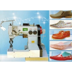 Stitching Machine for Tubular Moccasin