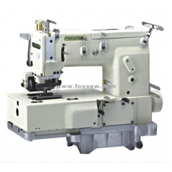 12-needle Flat-bed Double Chain Stitch Sewing Machine