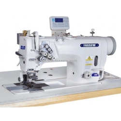 Direct Drive 3-Needle Lockstitch Sewing Machine with Puller