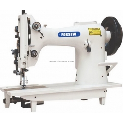 Single Needle Top and Bottom Feed Lockstitch Moccasin Machine for Extra Heavy Duty