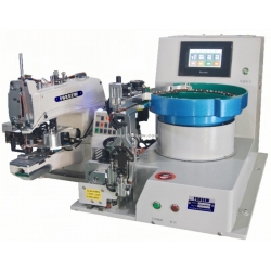 Automatic Feeding Shank Button Attaching Sewing Machine