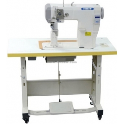 Single Needle Roller Feed Postbed Sewing Machine with Automatic Thread Trimmer and Backtacking