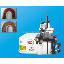 Carpet Overedging Machine with Ribbon