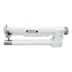 Long Arm Double Needle Cylinder Bed Unison Feed Extra Heavy Duty Machine for Filter Bags