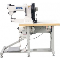 Cylinder Bed Extra Heavy Duty Triple Feed Sewing Machine for Leather Upholstery and Webbing