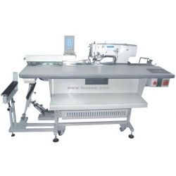 Automatic Feeding Straight Button Hole Machine