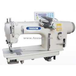 Direct Drive Top and Bottom Feed Chain Stitch Sewing Machine