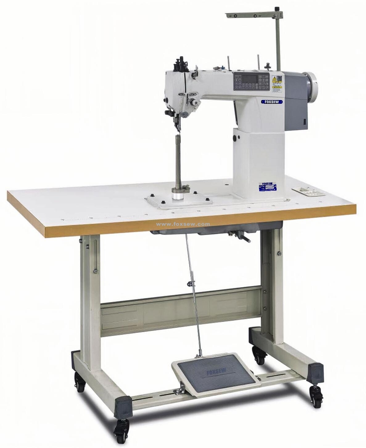 Super Slim Post Bed Top and Bottom Feed Lockstitch Sewing Machine