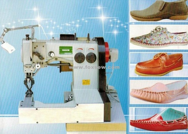 Stitching Machine for Tubular Moccasin