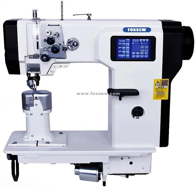 Double Needle Automatic Post Bed Sewing Machine