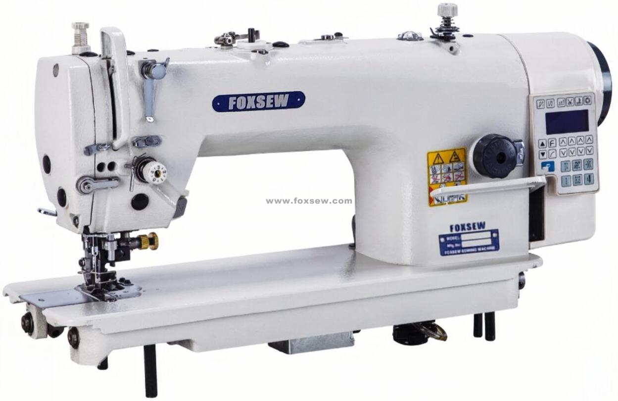 Direct Drive High Speed Needle Feed Lockstitch Sewing Machine with Side Cutter