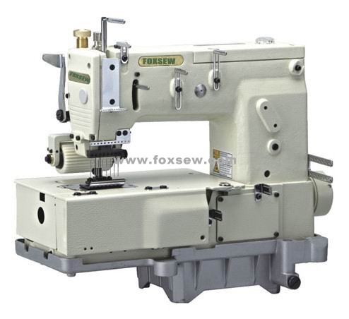 8-needle Flat-bed Double Chain Stitch Sewing Machine