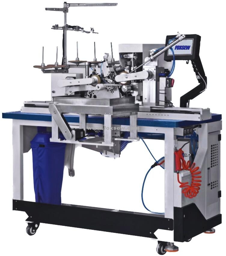 Automatic Circular Collar Attaching Sewing Unit