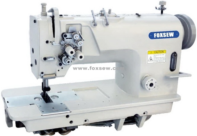 High Speed Fixed Needle Bar Double Needle Lockstitch Sewing Machine