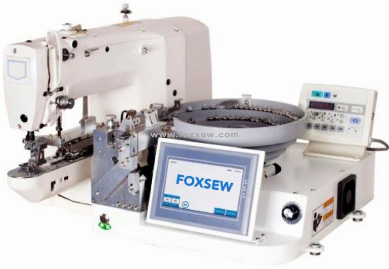Automatic Feeding Shank Button Sewing Machine