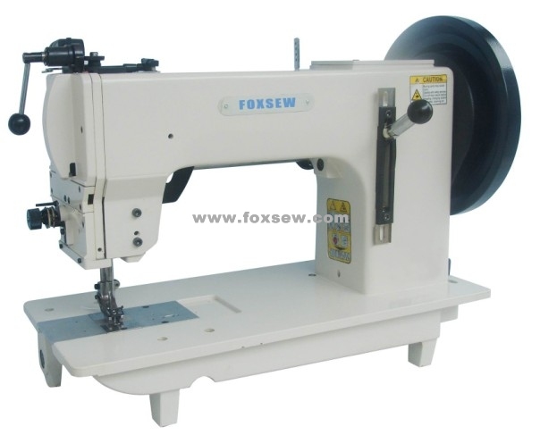 Flat Bed Triple Feed Extra Heavy Duty Lockstitch Sewing Machine