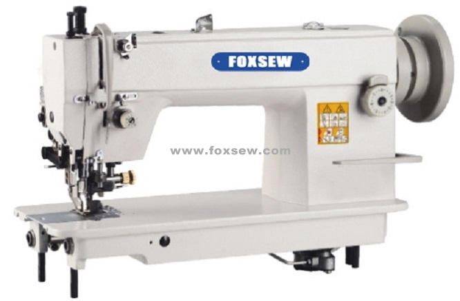 Top and Bottom Feed Heavy Duty Lockstitch Sewing Machine with Side Cutter