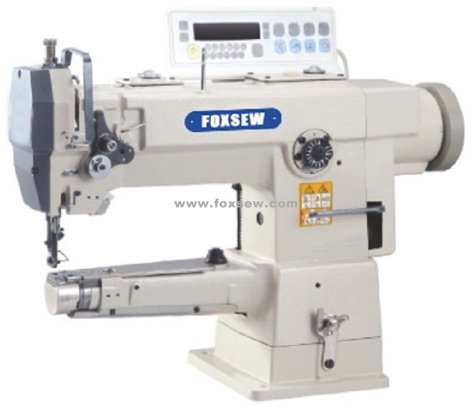Direct Drive Cylinder Bed Unison Feed Heavy Duty Lockstitch Sewing Machine with Automatic Trimmer