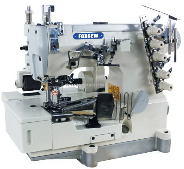 Flatbed Interlock Sewing Machine with Big Puller for Blanket Tape Binding