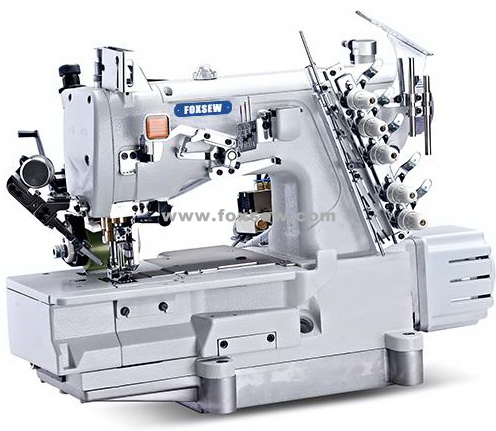Full Automatic Thread Trimmer Interlock Sewing Machine with Rear Puller