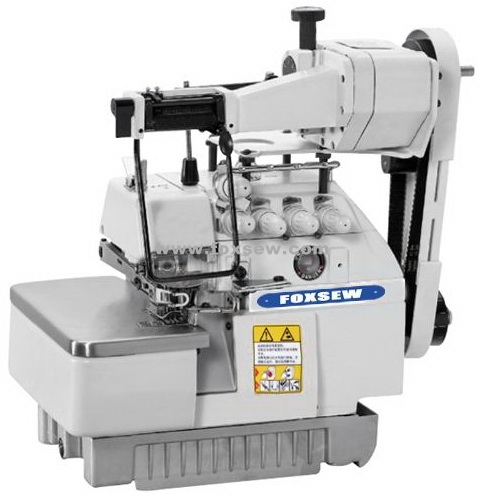 Elastic and Lace Attaching Overlock Sewing Machine