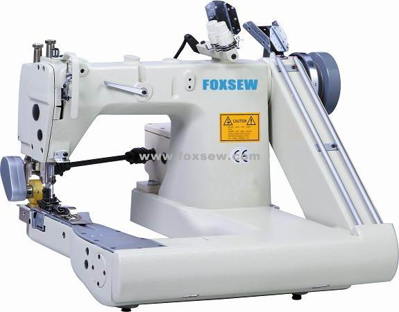 Double Needle Feed-off-the-Arm Sewing Machine (with External Puller)