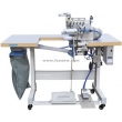 Automatic Cylinder Bed Overlock Machine for Neck Rib Collar Elastic Attaching