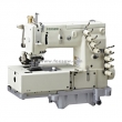 4-needle flat-bed double chain-stitch machine for waistband