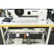 Double Needle Long Arm Triple Feed Walking Foot Heavy Duty Thick Thread Sewing Machine
