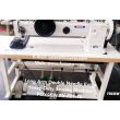 Double Needle Triple Feed Walking Foot Heavy Duty Sewing Machine for Leather Upholstery and Webbings