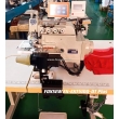 Automatic Round Neck Rib Knit Collar Attaching Machine