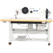 Double Needle Long Arm Triple Feed Walking Foot Heavy Duty Thick Thread Sewing Machine