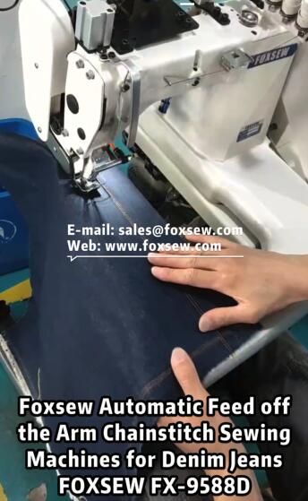 Automatic off the Arm Sewing Machine for Jeans