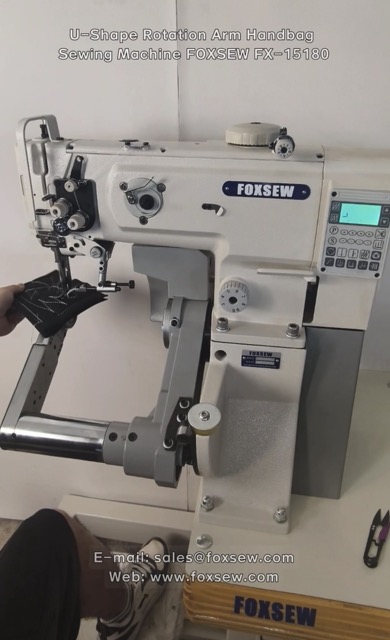 U-Shape Rotation Arm Handbag Sewing Machine FOXSEW FX-15180