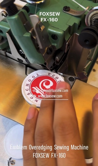 Emblem Overedging Sewing Machine