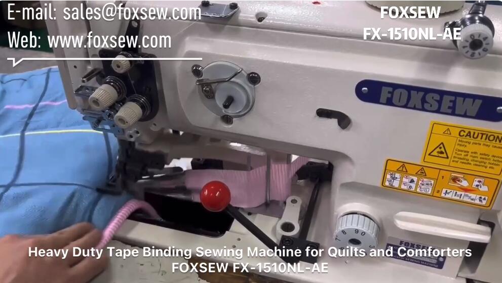 Heavy Duty Tape Binding Sewing Machine for Quilts Mattress and Comforters