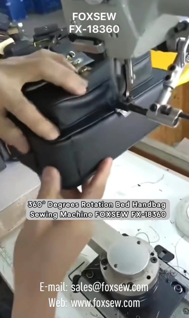360 Degrees Rotating Bed Handbag Sewing Machine