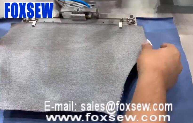 Automatic Kangaroo Pockets Sewing Machine for Hoodie