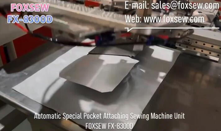 Automatic Special Pocket Attaching Sewing Unit