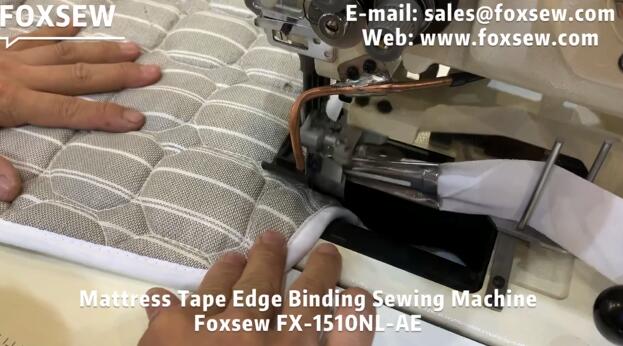 Mattress Edge Cutting and Tape Binding Machine