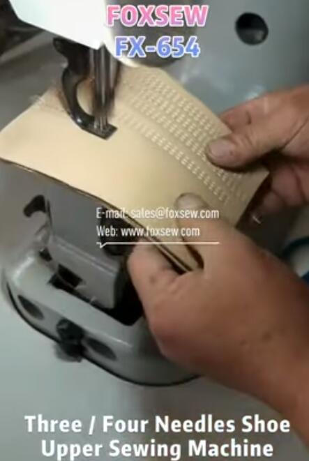 Three Needle Shoes Sewing Machine