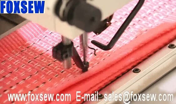 Automatic Extra Heavy Duty Pattern Sewing Machine for Webbing Slings 