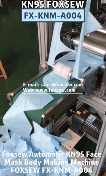 Automatic KN95 Mask Body Making Machine