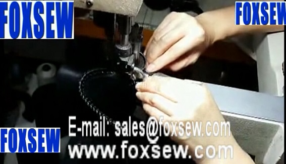 Moccasin Ornamental Stitching Machine for Shoes