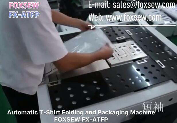 Automatic T-Shirt Folding and Packaging Machine