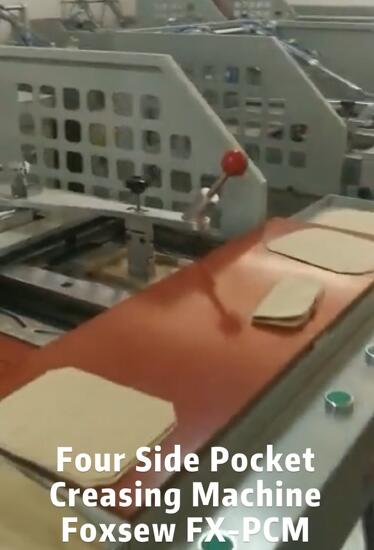 Four Side Pocket Creasing Machine
